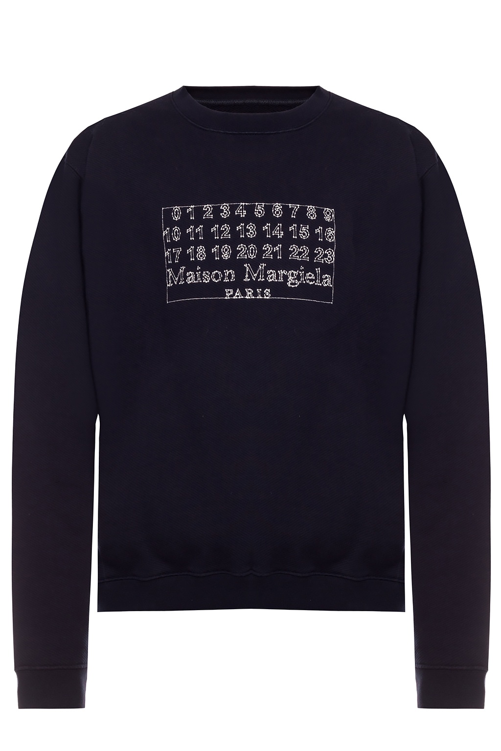 Maison Margiela Logo IetpShops embroidered sweatshirt